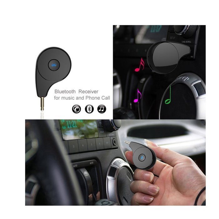 YASOKO Wireless Audio & Music Receivers With Handsfree Call Bluetooth Receiver Adapter Car Kit for Sound System N8