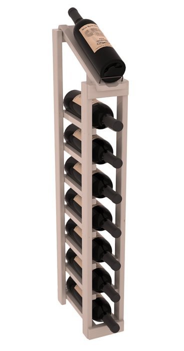 Wine Racks America Ponderosa Pine 1 Column 8 Row Display Top Kit. 13 Stains to Choose From! N3