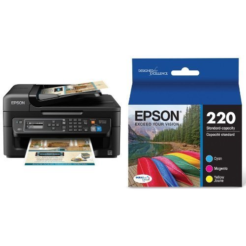 Epson Workforce Wf 2630 Wireless Business Aio Color Inkjet Print Copy Scan Fax Mobile 1442