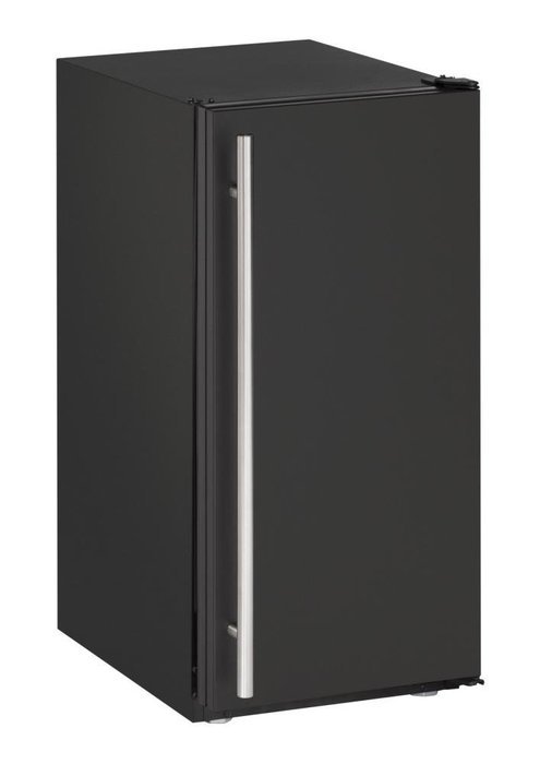 U-Line Black Ice Maker 15" with Reversible Door Hinge U-ADA15IMB-00A