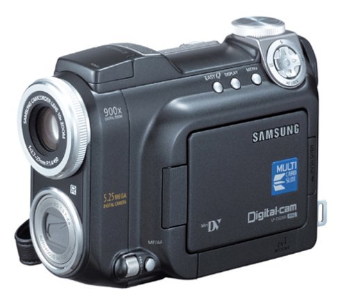 Samsung SCD6040 DuoCam MiniDV Camcorder w/10x Optical Zoom & 4.1 MP Digital Still Camera (Discontinued by Manufacturer) N6