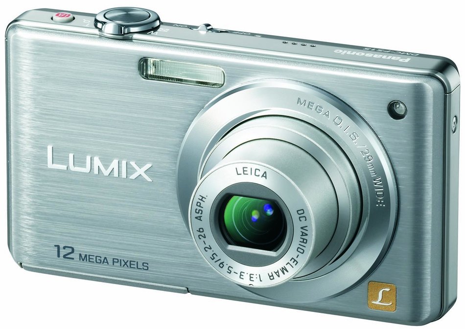 Panasonic Lumix DMC-FS15 12MP Digital Camera with 5x MEGA Optical Image Stabilized Zoom and 2.7 inch LCD (Black) N8