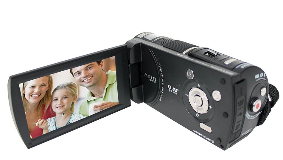 Polaroid ID940-BLK Camcorder 12MP 10X Leumen Video Camera with 2.7-Inch LCD (Black) N3