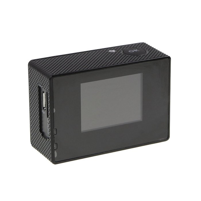 Meking 1080P HD Sports Action Video Camera DV Camcorder with Waterproof Case for Outdoor Sports Black N5