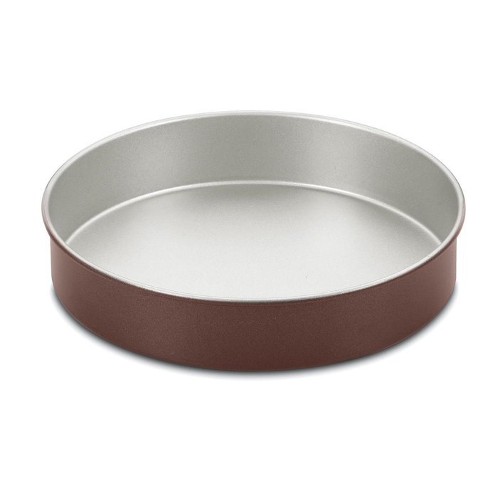 New Cuisinart AMB-9RCKBZ Non-Stick 9in Round Cake Pan-Bronze