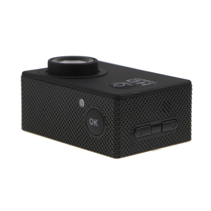 Meking 1080P HD Sports Action Video Camera DV Camcorder with Waterproof Case for Outdoor Sports Black N6