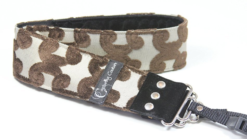 The Peninsula Brown 2" DSLR Couture Camera Strap