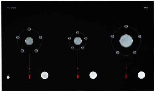 Fisher Paykel CG363MLDNGB1 Izona Platinum 36" Black Gas Sealed Burner Cooktop