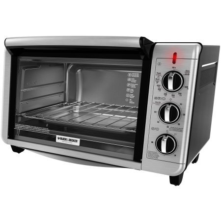 Black & Decker Dining In Countertop Convection Oven /Model:TO3210SSD/Color: Black N2