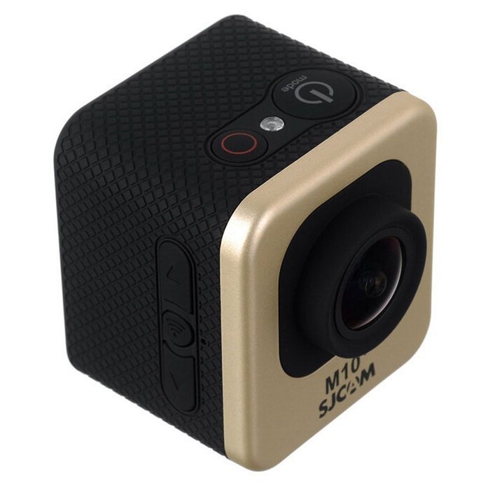 SJCAM M10 Plus Waterproof 2K Gyro Stabilization Sports Camera - Golden N3