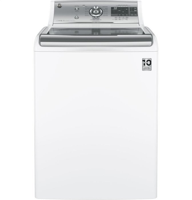 GE GTW860SSJWS 5.1 Cu. Ft. White Top Load Washer - Energy Star N2
