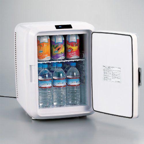 TWINBIRD 2-powered portable electronic suitable temperature box D-CUBE X HR-DB08GY (gray) N5