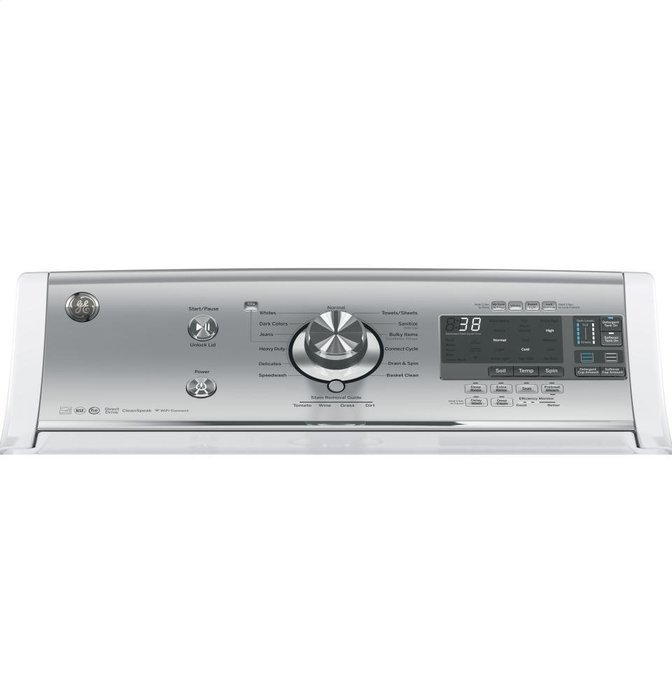 GE GTW860SSJWS 5.1 Cu. Ft. White Top Load Washer - Energy Star N3