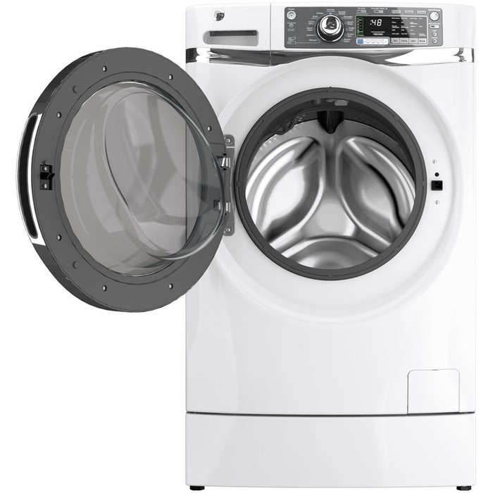 GE GFWR4800FWW 4.8 Cu. Ft. White With Steam Cycle Front Load Washer - Energy Star N2