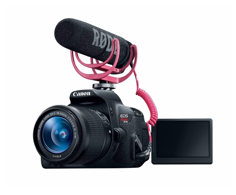 Canon T5i Video Creator Kit w/ 18-55 & 75-300mm lenses + Promotional Holiday Kit N2
