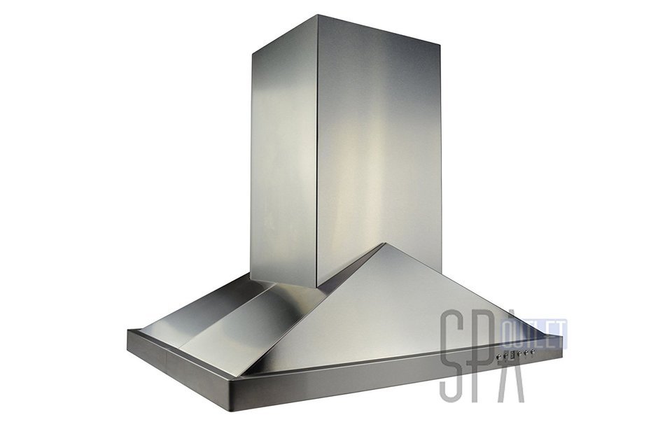 Blue Ocean 30" RHL01I Stainless Steel Island Mount Kitchen Range Hood N9