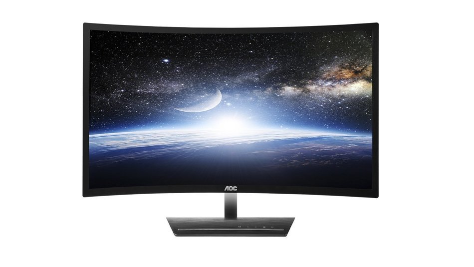 AOC C2783FQ 27-Inch Class CURVED LED-Lit Monitor, Full HD 1920 x 1080 Resolution, 5ms, 50M... N10