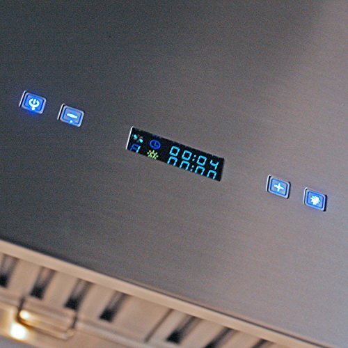 CAVALIERE 36" Wall Mounted Stainless Steel Kitchen Range Hood 1200 CFM SV218T2-36 N2