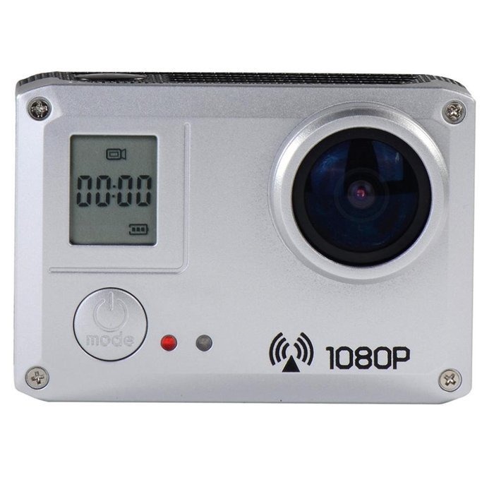 Action Camera, TONSEE Amkov AMK5000S Sport Camera Strong Wifi Technology 170 Degrees Wide Angle Lens - Silver N4