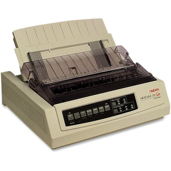 Microline 320 Turbo Serial 9-Pin Dot Matrix Printer, Sold as 2 Each