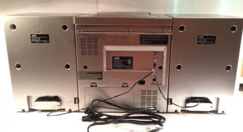 JVC PC-X250 CD Cassette Hype Bass Portable Component System With Remote CDR RW N5