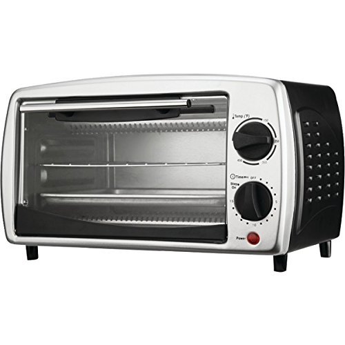 New BRENTWOOD TS-345B 4-Slice Toaster Oven Broiler