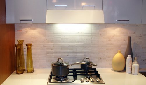 Faber Integrated Collection Agio AGIO24BK 24" Tilt-Out Under-Cabinet Hood With 230 CFM Internal Blower 3 Speed... N3
