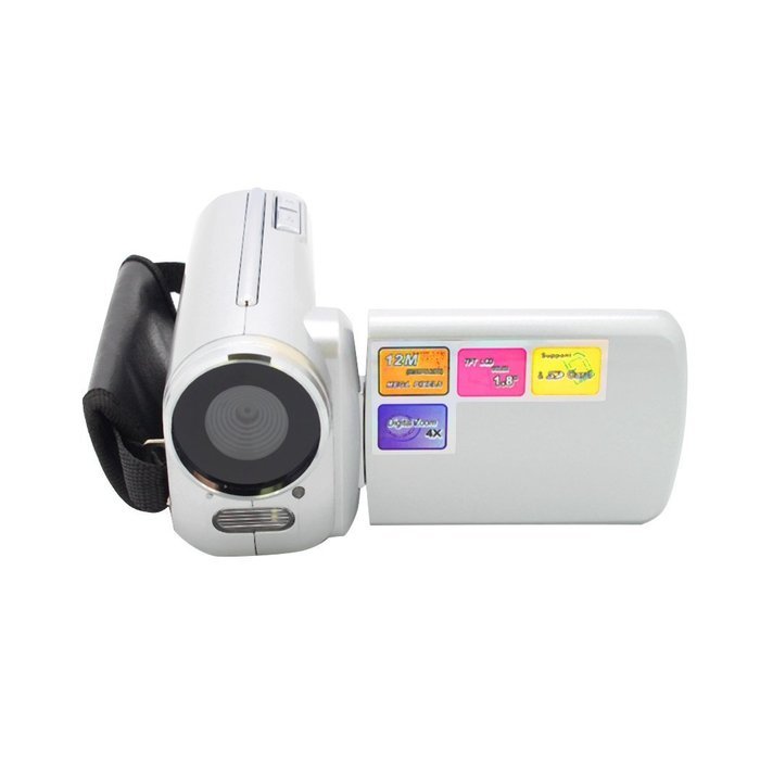 Mowon HD 720P 1.8inch TFT LCD Rotation 4X Zoom Mini DV Digital Camcorder Video Camera Recorder Max 12.0 Mega Pixels... N13