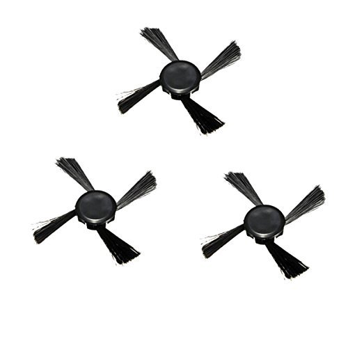 3Pcs 4-arm Side Brush For HEPA Neato BotVac 70e 750 85 80 Cleaner Replace