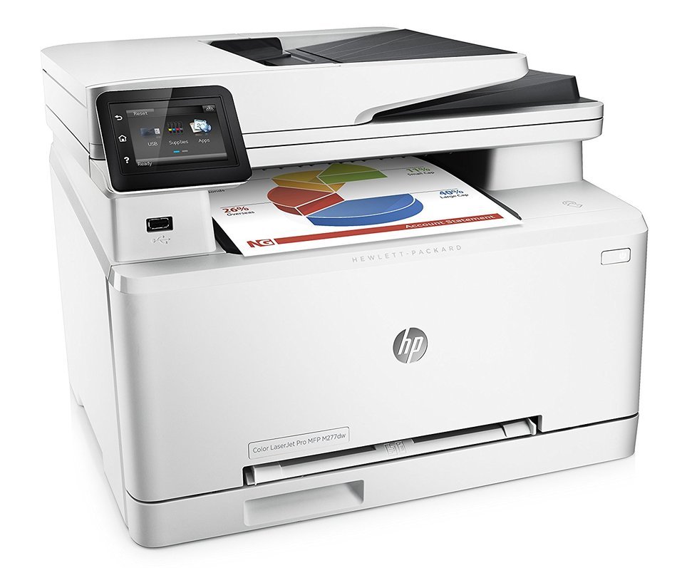 HP LaserJet Pro M277dw Wireless All-in-One Color Printer N4