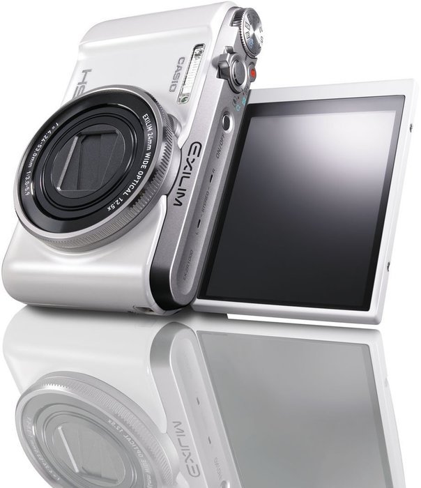CASIO Digital Camera EXILIM ZR1000 White EX-ZR1000WE N3