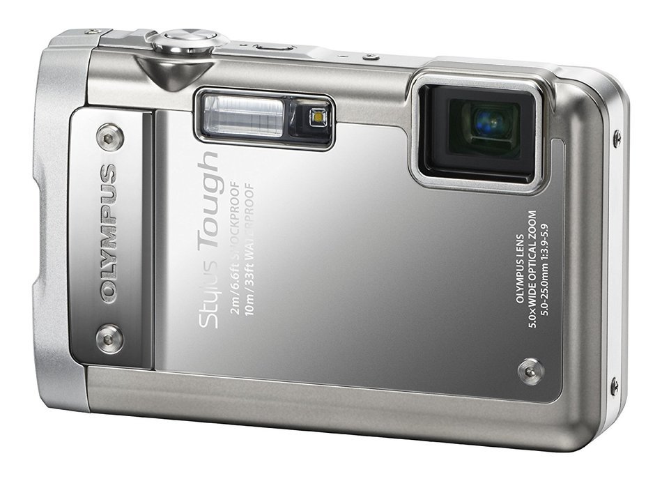 Olympus Stylus Tough 8010 14MP Digital Camera with 5x Wide Angle Zoom and 2.7 inch LCD (Blue) N6