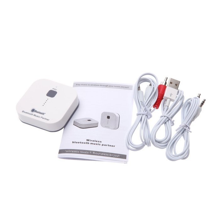 Bluetooth Music Receiver - TOOGOO(R) Bluetooth 3.0 Stereo Audio Receiver Handsfree Adapter for Cellphone Music...