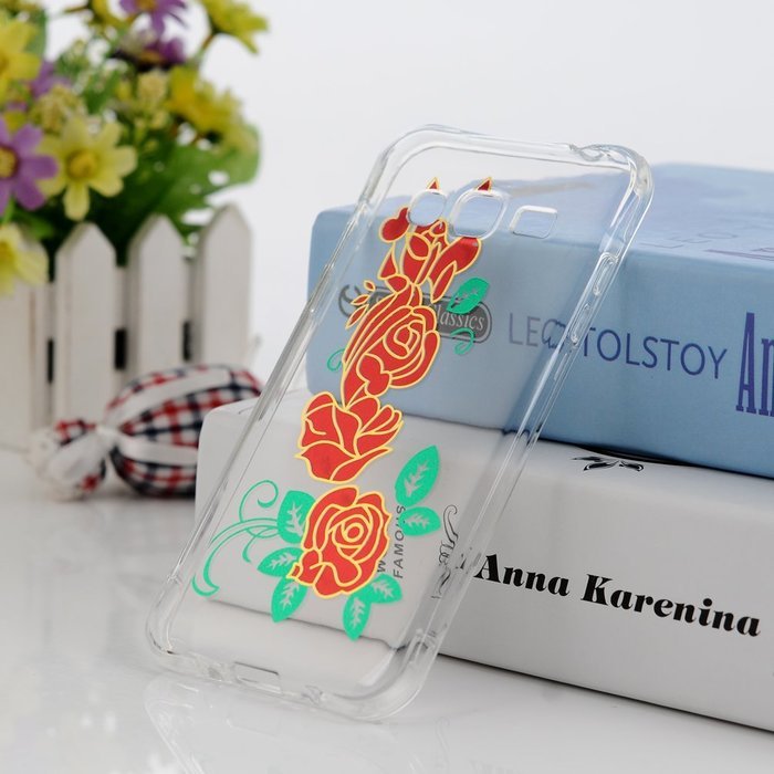 J3 Case, Galaxy 2015 J3 Case, YOKIRIN Clear Grip Soft Slim Flexible TPU Back Cover Transparent... N51
