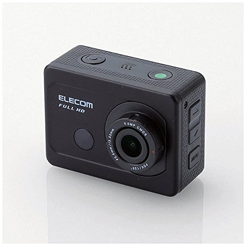 ELECOM Action Camera (Full HD) ACAM-F01TBK N3