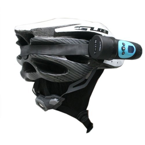 Outdoor Sport BLUE HD 720P 30FPS Waterproof Bike Helmet Action Camera DVR DV N8