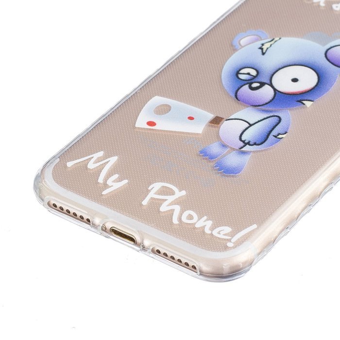 iPhone 6 Plus / 6S Plus Case,TYoung Ultra Thin Slim Soft TPU Silicone Flexible Case [Transparent Clear] [Anti-scratch... N67