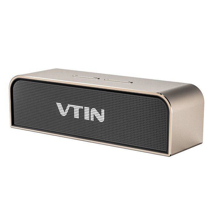 Vtin Royaler Stereo 20W Speaker Dual 10W Drivers, Aluminum Housing, Passive Radiator, Strong Bass for iPhone,... N6