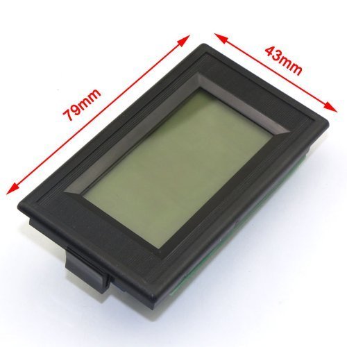 RioRand AC/DC 3 2/1 Digital Ohmmeter Reading 20K Ohms Test LCD Display High Resistance Meters N3