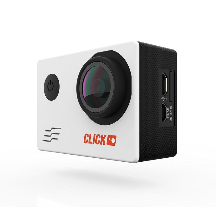 ExpertPower CLICK+ 4K / 1080p Action Camera With Sports Kit & Accessories [16MP Sony Sensor With Wifi] N12