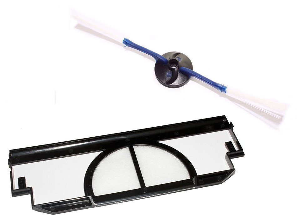 Replacement iRobot Roomba 4400 Side Brush and Filters Replacement - Kit Includes 1 Side Brushes and 1 Filters