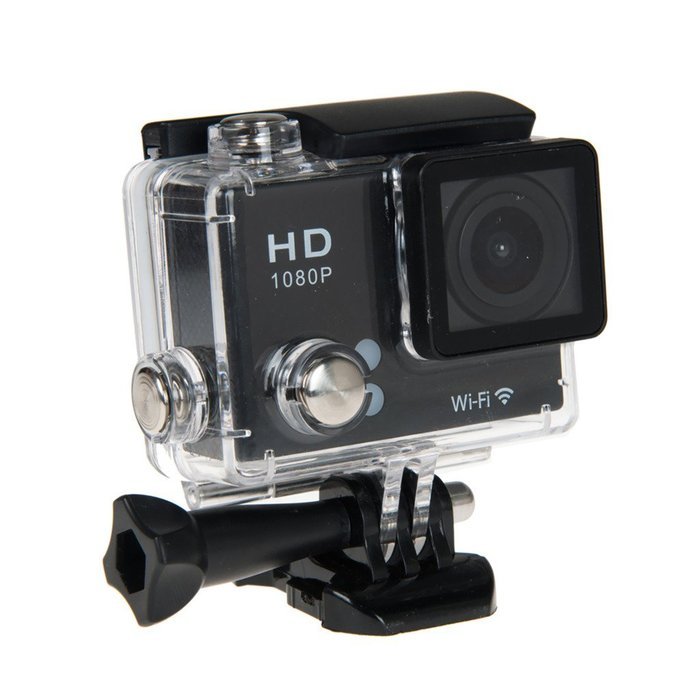 Green House-Full HD 1080P WIFI-Mode Wide Angle Waterproof Action Camera Sport DV Black N3