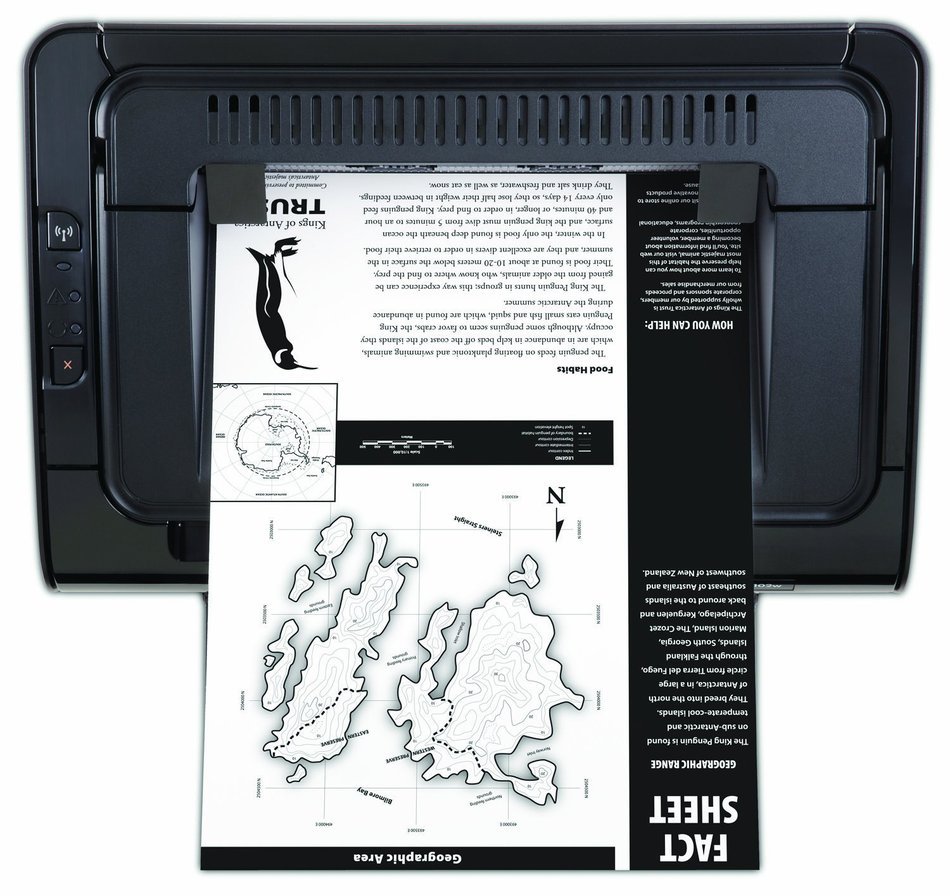 HEWCE658A - HP LaserJet Pro P1102W Laser Printer - Monochrome - 600 x 600 dpi Print - Plain Paper Print - Desktop N4
