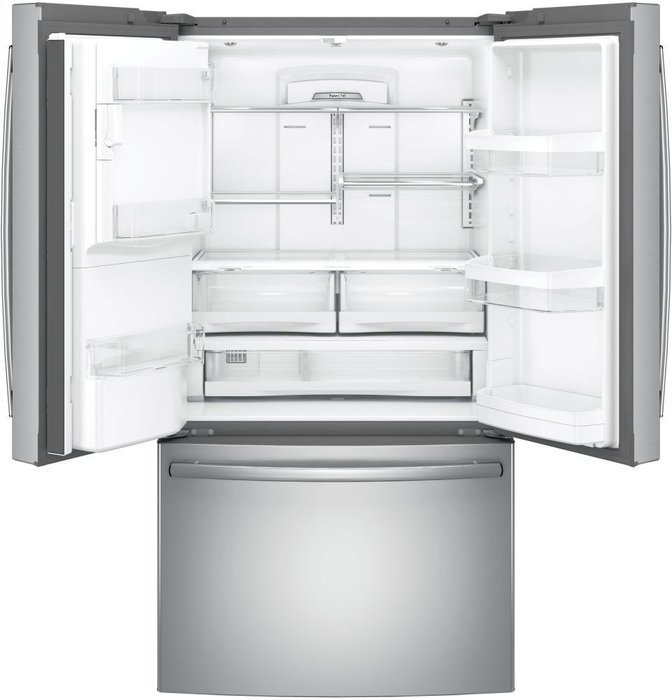 Ge Series Energy Star 22.2 Cu. Ft. Counter-depth French-door ... N3