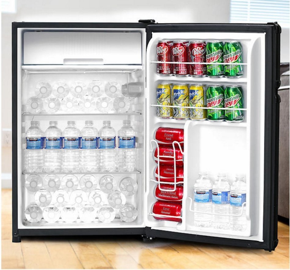 Marshall Signature Series 4.4 cu.ft Compact Refrigerator With Freezer Shelf