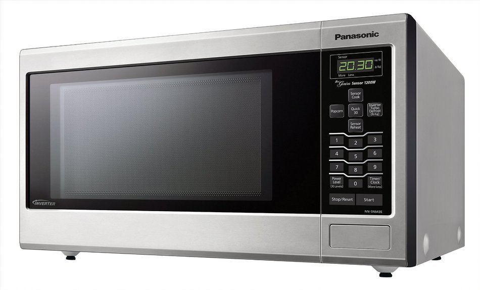 Panasonic NN-SN643SAZ Stainless 1.2 Cu. Ft. Countertop/Built-In Microwave Oven with Inverter Technology N2