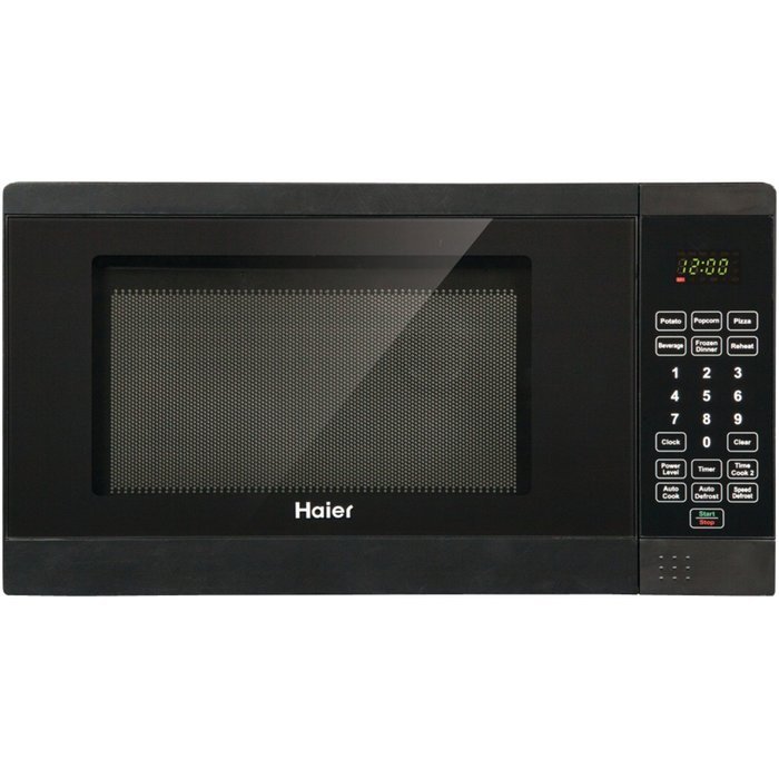 Haier Hmc720Bebb .7 Cubic Feet 700-Watt Microwave, Black