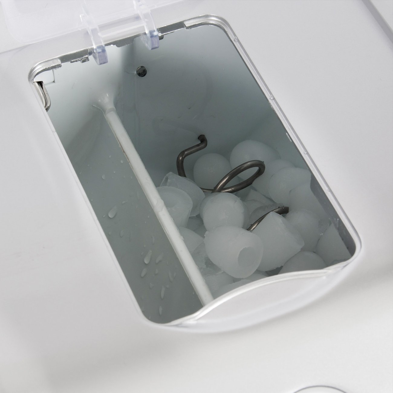 Della Compact Portable CounterTop Ice Maker Dispenser Freestanding Cube