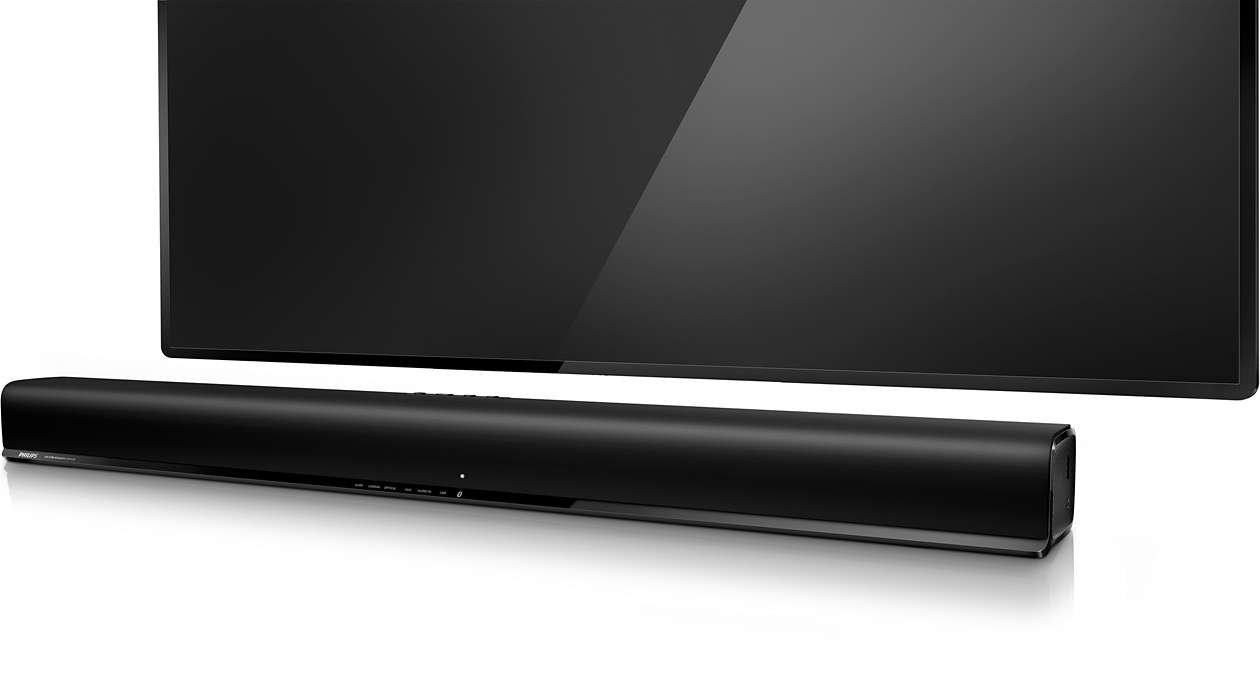Philips Bluetooth Soundbar Speaker HTL1170B/F7 (Certified Refurbished