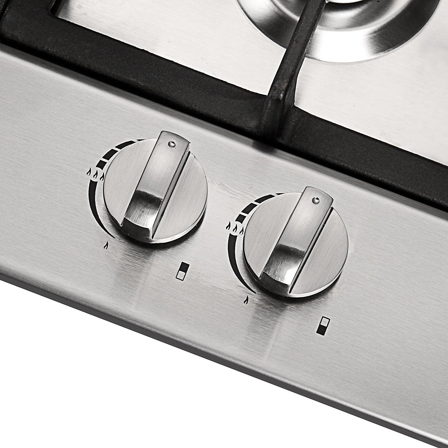 Windmax Silver Stainless Steel Burners Built In Stove Lpg Ng Fixed Cooktop Cooker N Free